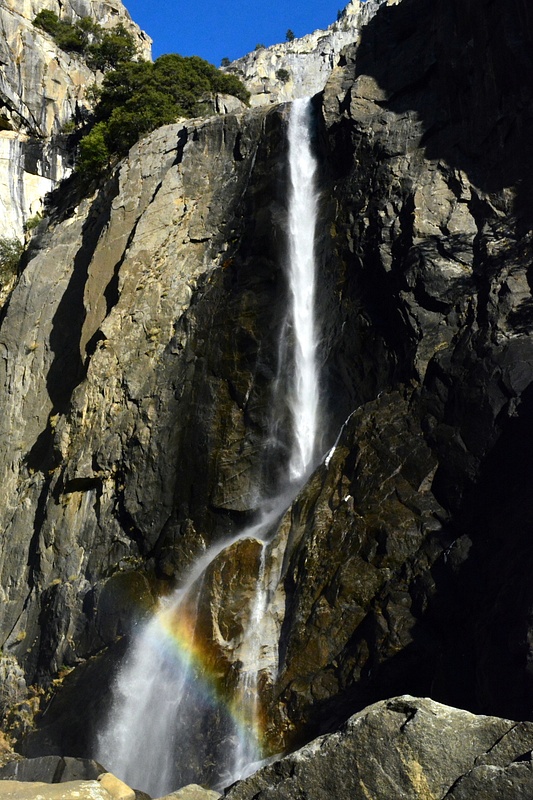 Lower falls - Yosemite