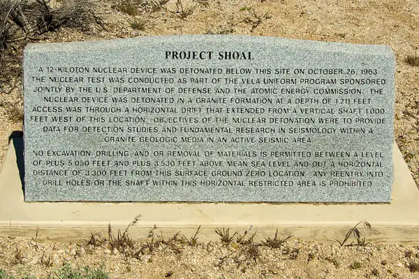 Project Shoal Nevada - April 2016 by Ski3pin