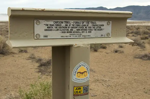 Carson Route California Trail Markers - May 2020 by...