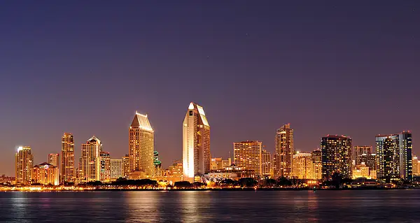 San Diego Skyline by Alpha Whiskey Photography