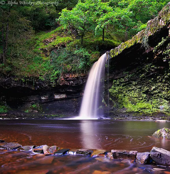 Brecon Waterfalls by Alpha Whiskey Photography