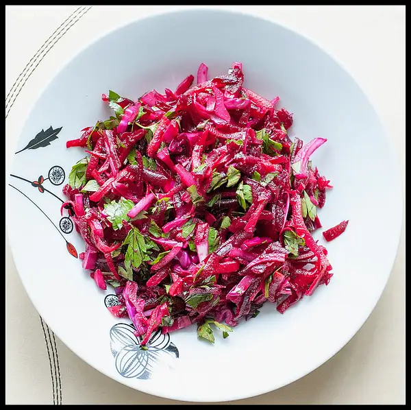 Beetroot salad. by Alpha Whiskey Photography