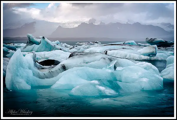 Glacier Lagoon by Alpha Whiskey Photography