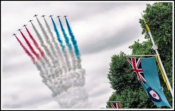 RAF Centenary Flypast by Alpha Whiskey Photography