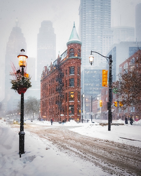 Old Toronto Snowfall