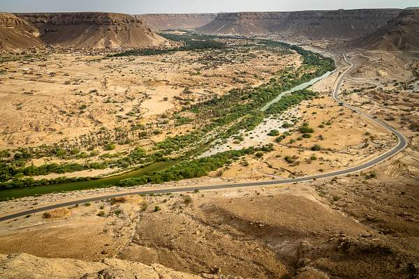 Yemen Wadi Sah, Hadhramaut by Garth Fuchs