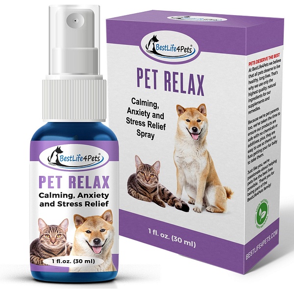 BL4P-Pet-Relax-Spray- Box - Graphic Design by 5 Star Studio at Luminous Light Photo and Design 