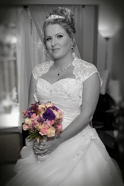 MW-Bride-Home_BW - Luminous Light Photo offers Wedding Photography and Video packages  