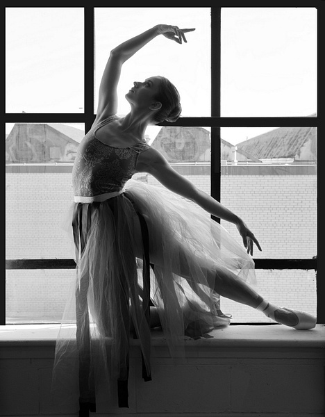 Ballerina-Window-Light - Model and Actor Portfolio Photography by Luminous Light Photo 