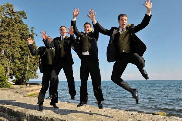 LGCM-groomsmen-jumping - Toronto photography video and graphic design