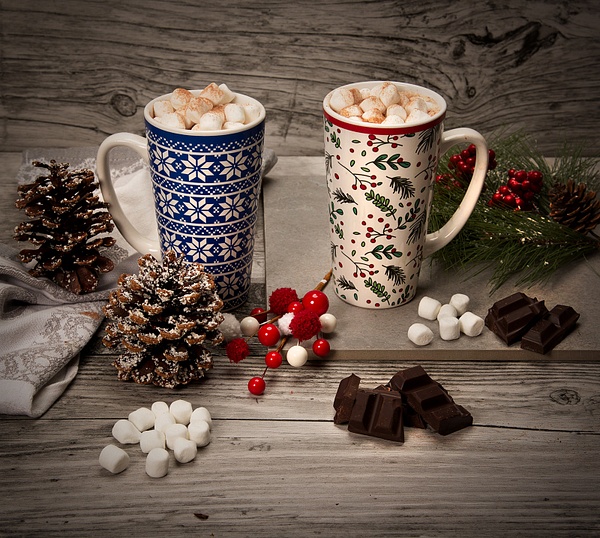 Chocolate-Drink-Mugs-Gift - Product Photography Toronto GTA Luminous Light Photography