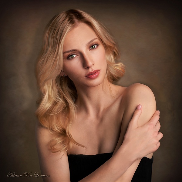 Kate- Oil Painting Photo Art 01 - LuminousLight