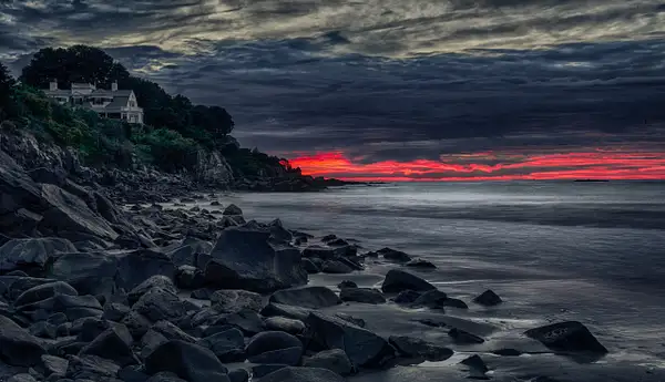 Sunrise at Harbor Beach. by BlackburnImages