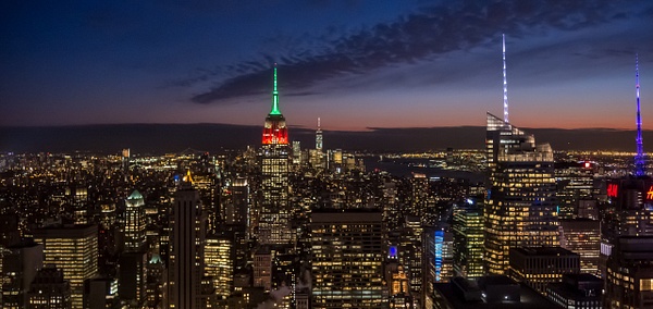 Twilight at Top of the Rock - Urban - Blackburn Images Photography  