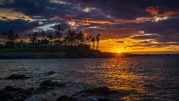 Sunset at Muana Lani Beach Club - Blackburn Images 