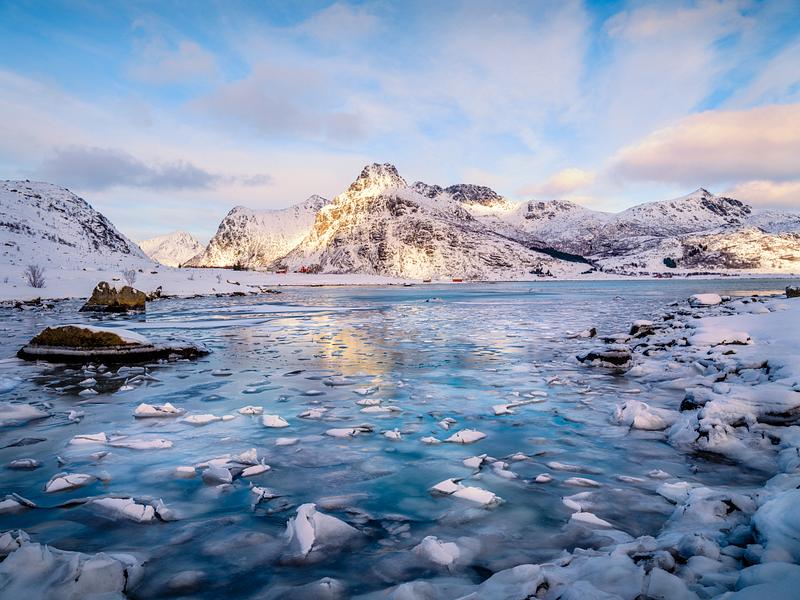 Frozen Lake, Norway, 2023