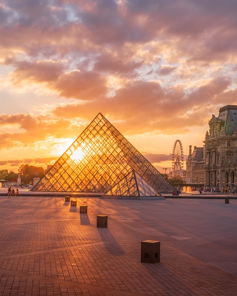 Pyramide du Louvre, Paris, 2020 - Paris Color - Thomas Speck Photography 