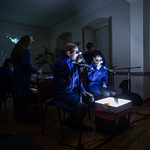 Переселенцы / Ieceļotāji / Settlers poetry sound-and-video performance 2016