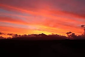 sunset over Mt Ruapehu. NZ Hi-Definition print on Aluminum a3 $85 - Shop - Graham Reichardt 