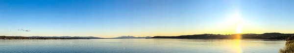 Lake Taupo sunset - Sunsets - Graham Reichardt Photography 