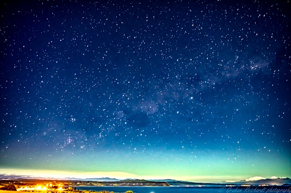 Night sky from Taupo with small Aurora - Night Sky - Graham Reichardt 