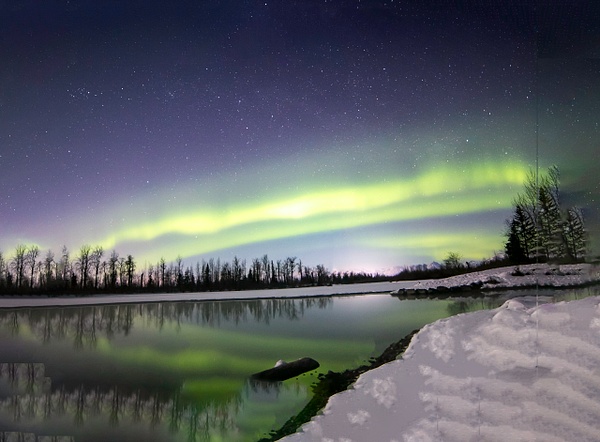 4-Aurora Borealis or Northern Lights taken in Knik River valley Anchorage - Aurora - Graham Reichardt Photography 