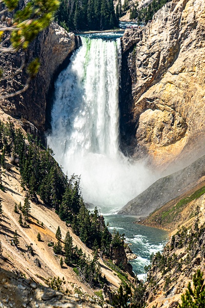 Yellowstone falls-3 Yellowstone National Park - Yellowstone & Montana - Graham Reichardt