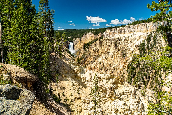 Yellowstone falls-2 Yellowstone National Park - Yellowstone &amp; Montana - Graham Reichardt Photography  
