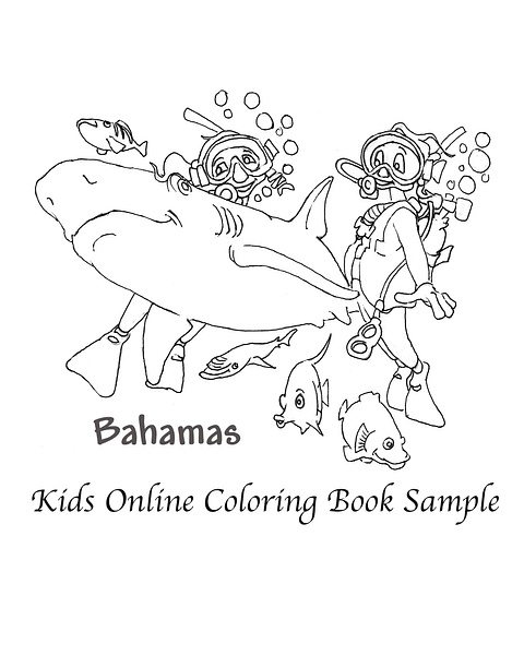Bahamas inked completeflat2 - Illustrations - Keith Ibsen Photography  