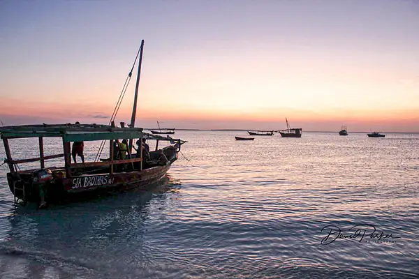 Sunset, Zanzibar by DavidParkerPhotography