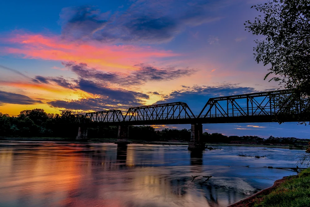 Carpenters Bluff Sunset