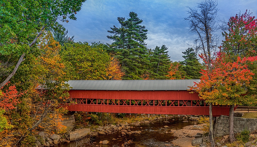 Swift River  Bridge in Conway NH
