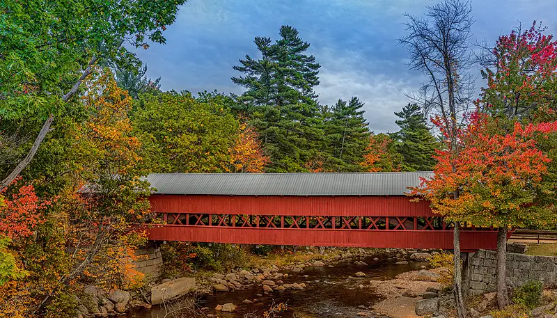 Swift River  Bridge in Conway NH
