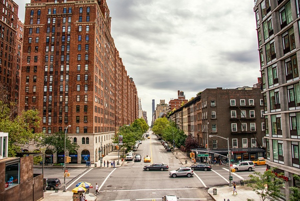 View from the High Line, Meatpacking District, NYC - City - Hans Lie Photography 