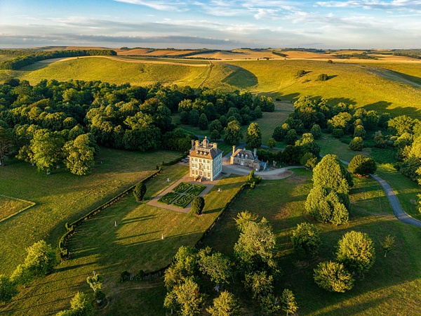 In the Evening - Golden Hour over Ashdown House - Landscape - Andrew Newman Photography