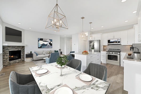 LivingDiningKitchen-2_Staged - Virtual Staging - Stellar Real Estate Marketing in Greater Victoria