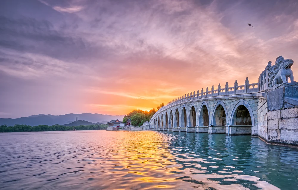 Summer Palace Sunset