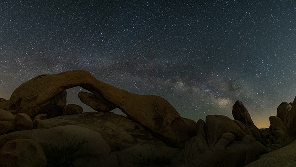 Joshua Tree_Arch Rock_Milky Way - Nocturnal - Stan Pechner 