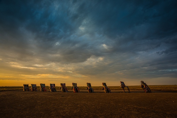 Cadillac Ranch_Sunrise - Home - Stan Pechner Photography