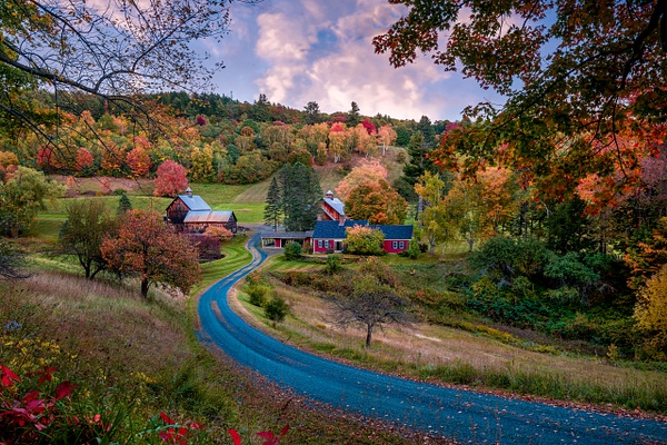 Sleepy Hollow Farm, Woodstock VT - John Dukes Fine Art Photography 