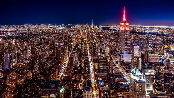 New York City After Sunset - Cityscape Photography - John Dukes Photography 