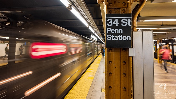 New York Subway - Travel Destinations - John Dukes Photography 