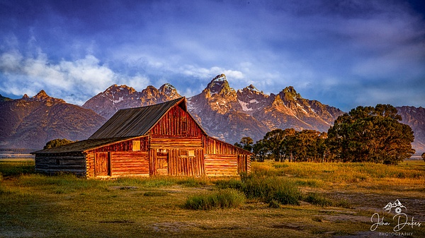 T.A. Moulton Barn - Grand Teton, Wyoming - John Dukes Fine Art Photography 