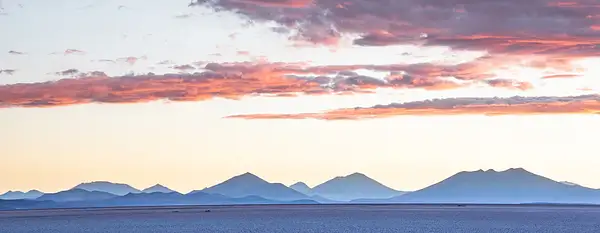 Salar De Uyuni at sundown by Michael McNamara