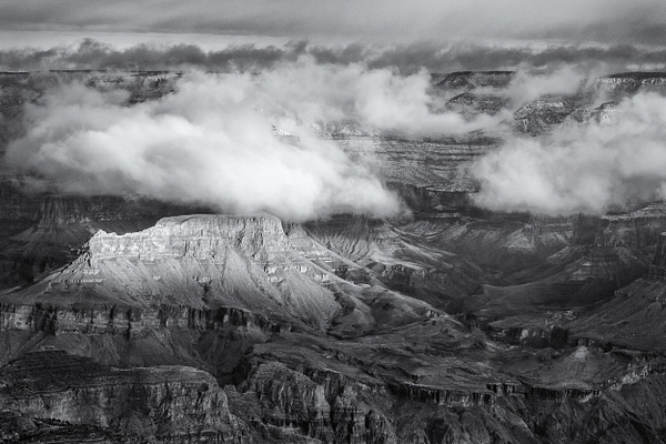 Grand Canyon Sun and Clouds - Grand Canyon &amp; Zion - Jack Kleinman