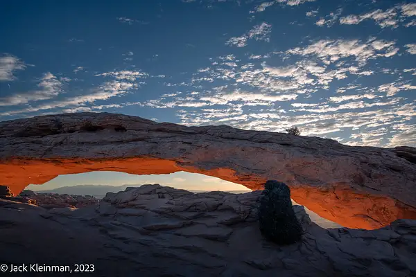 Mesa Arch, Sunrise by Jack Kleinman