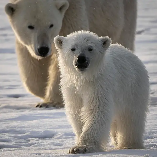 'Frost' and Cub by Turgay Uzer