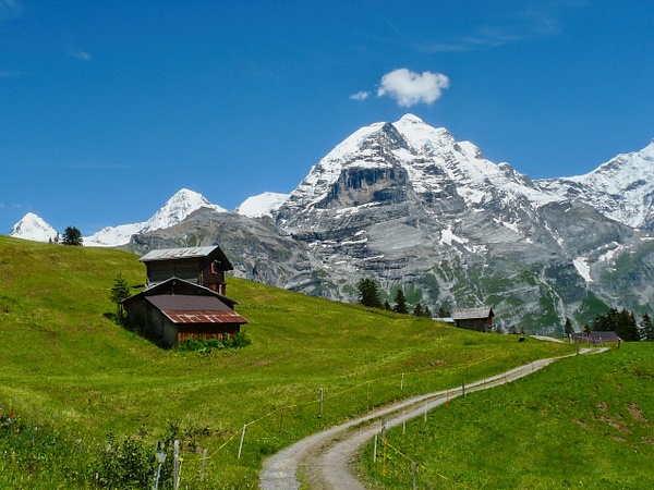 Jungfrau View - Landscapes - Phil Mason Photography 