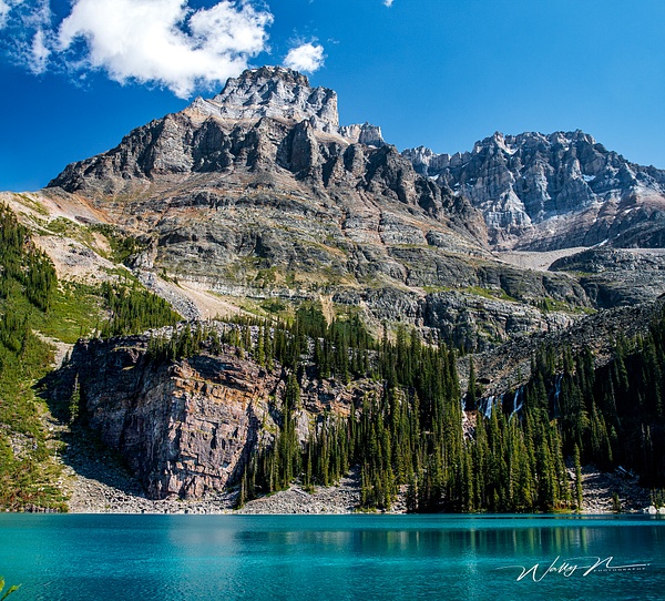 Lake O'Hara and the Seven Sisters Waterfall - Home - Walter Nussbaumer Photography 