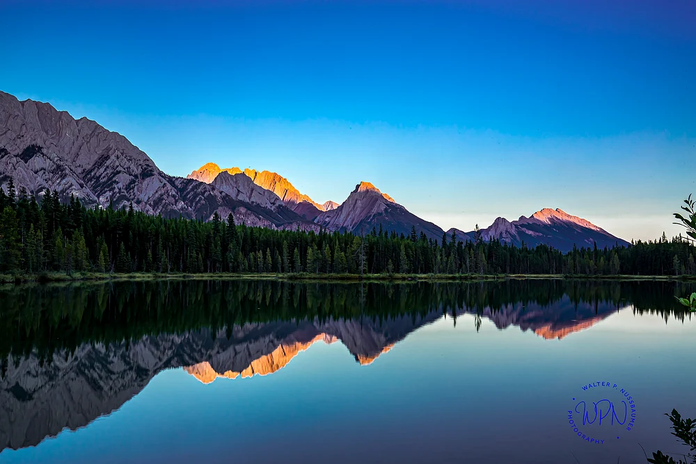 Lower Kananaskis Lake - Sunset